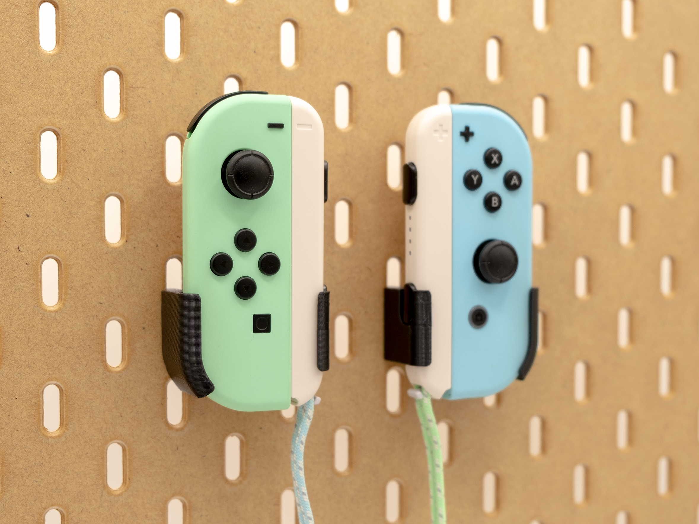 Nintendo Switch Joycon Holder for IKEA SKADIS