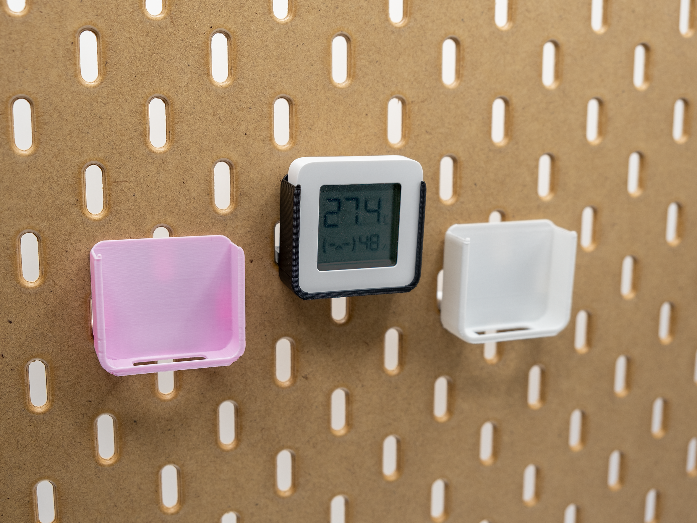 Xiaomi Mi Temperature and Humidity Monitor 2 Holder for IKEA SKADIS