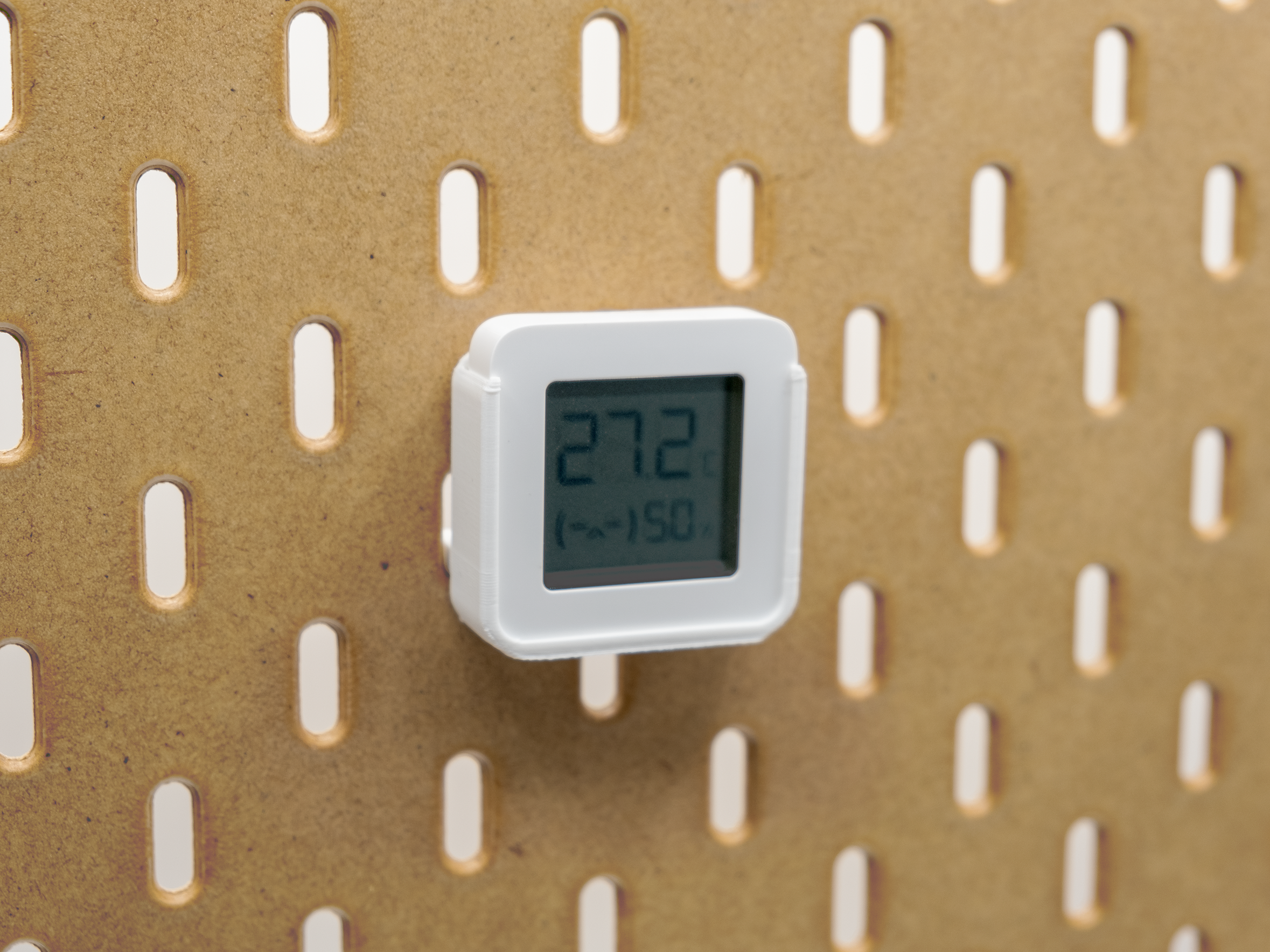 Xiaomi Mi Temperature and Humidity Monitor 2 Holder for IKEA SKADIS