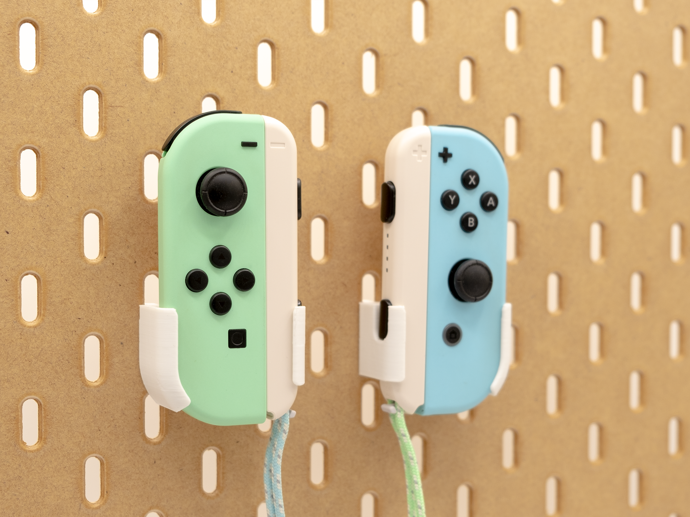 Nintendo Switch Joycon Holder for IKEA SKADIS
