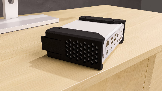 Under Desk Mount for Caldigit TS4 Thunderbolt Station 4