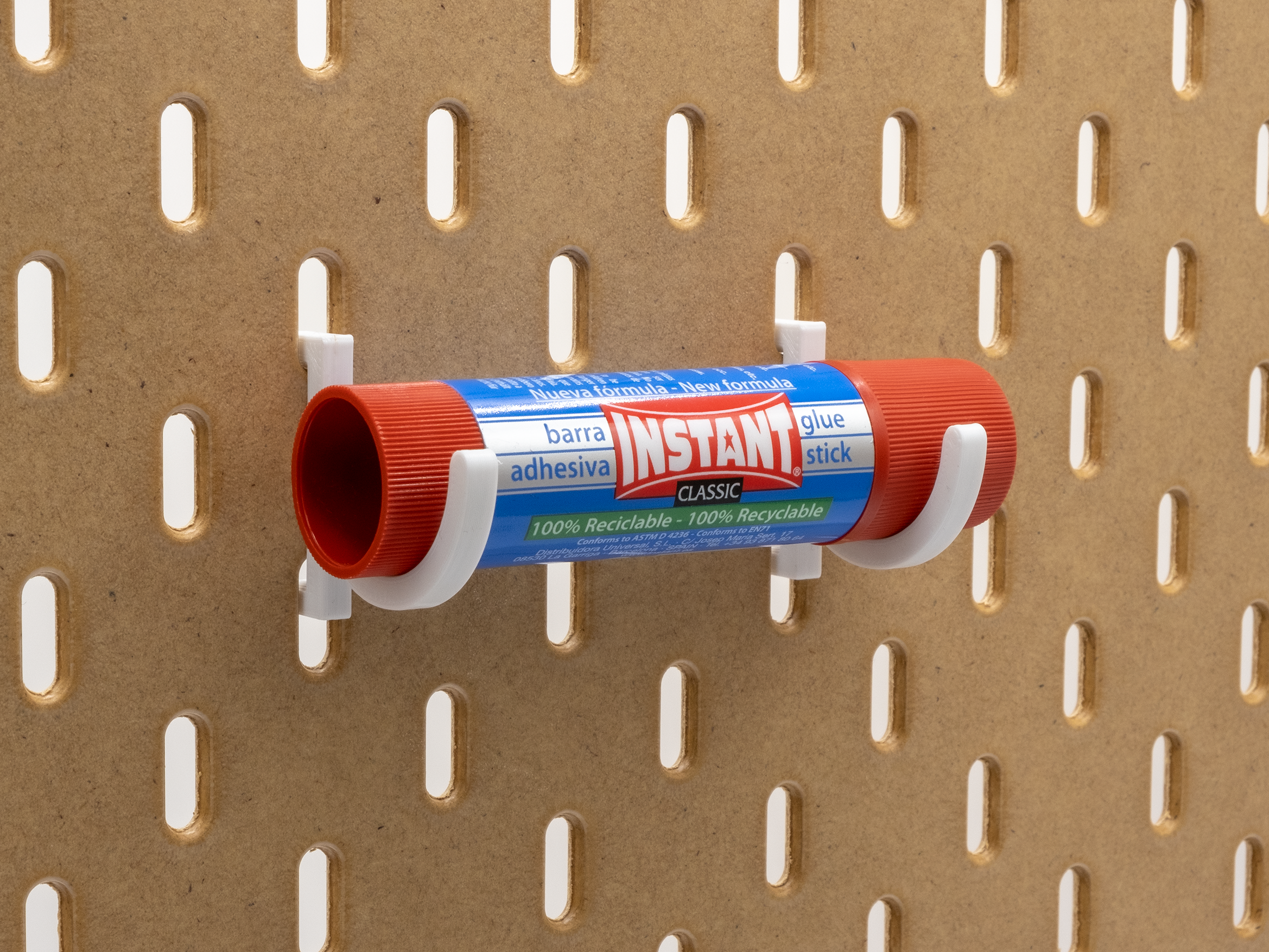 Gancho en U para SKADIS | Accesorio para Pegboard IKEA