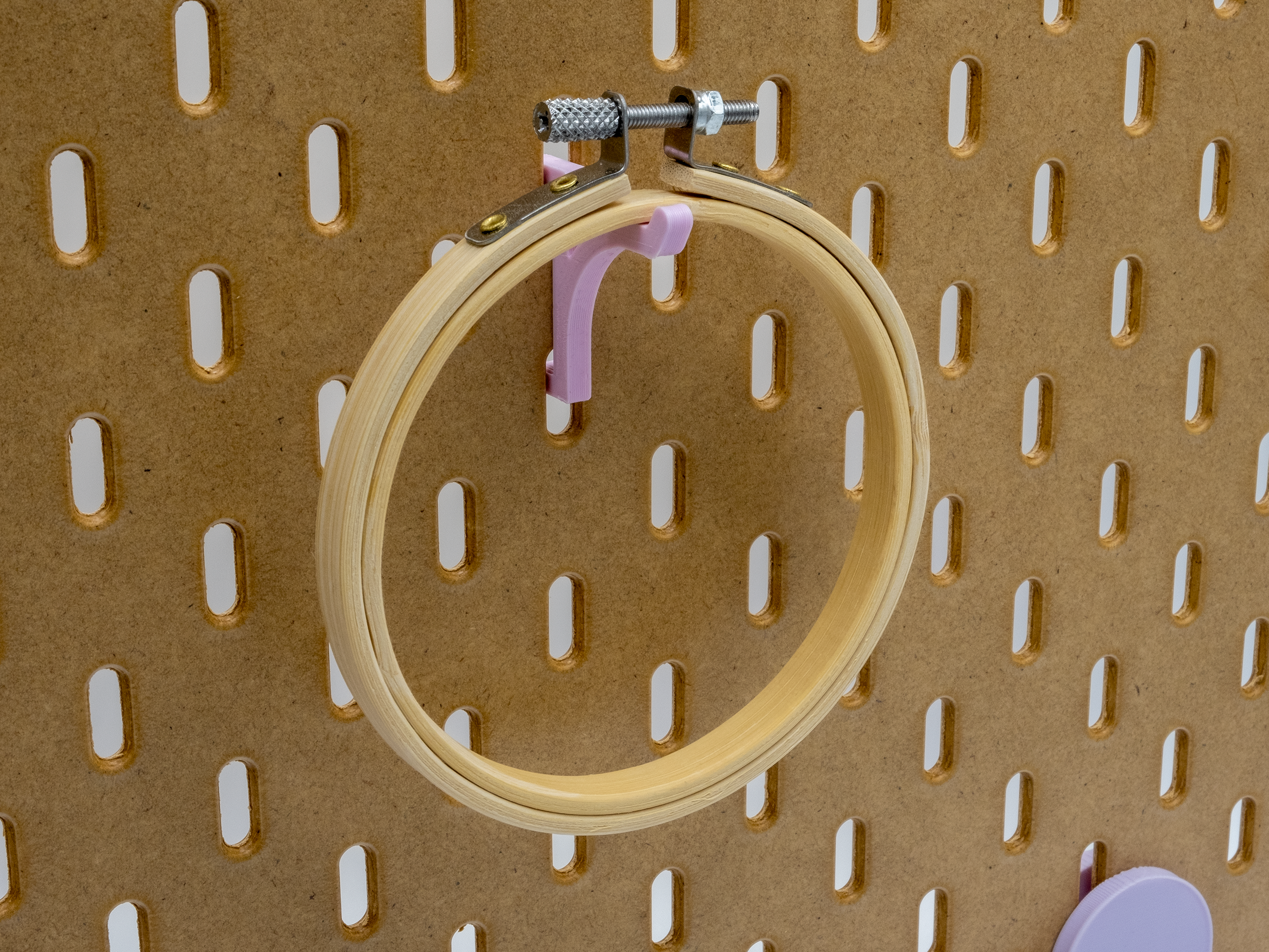Gancho pequeño para SKADIS | Accesorio para Pegboard IKEA