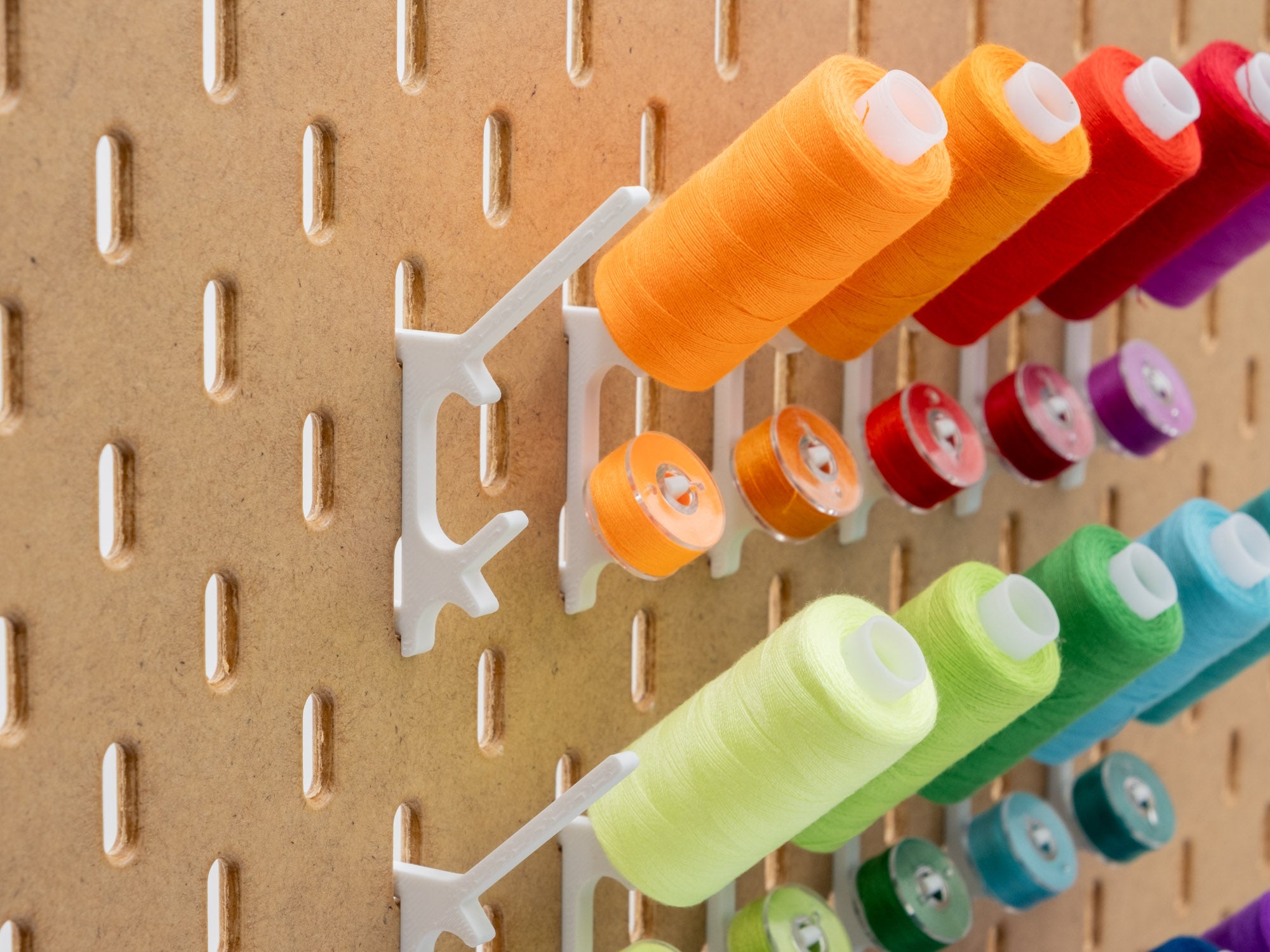 Thread Spool and Bobbin Holder for IKEA SKADIS