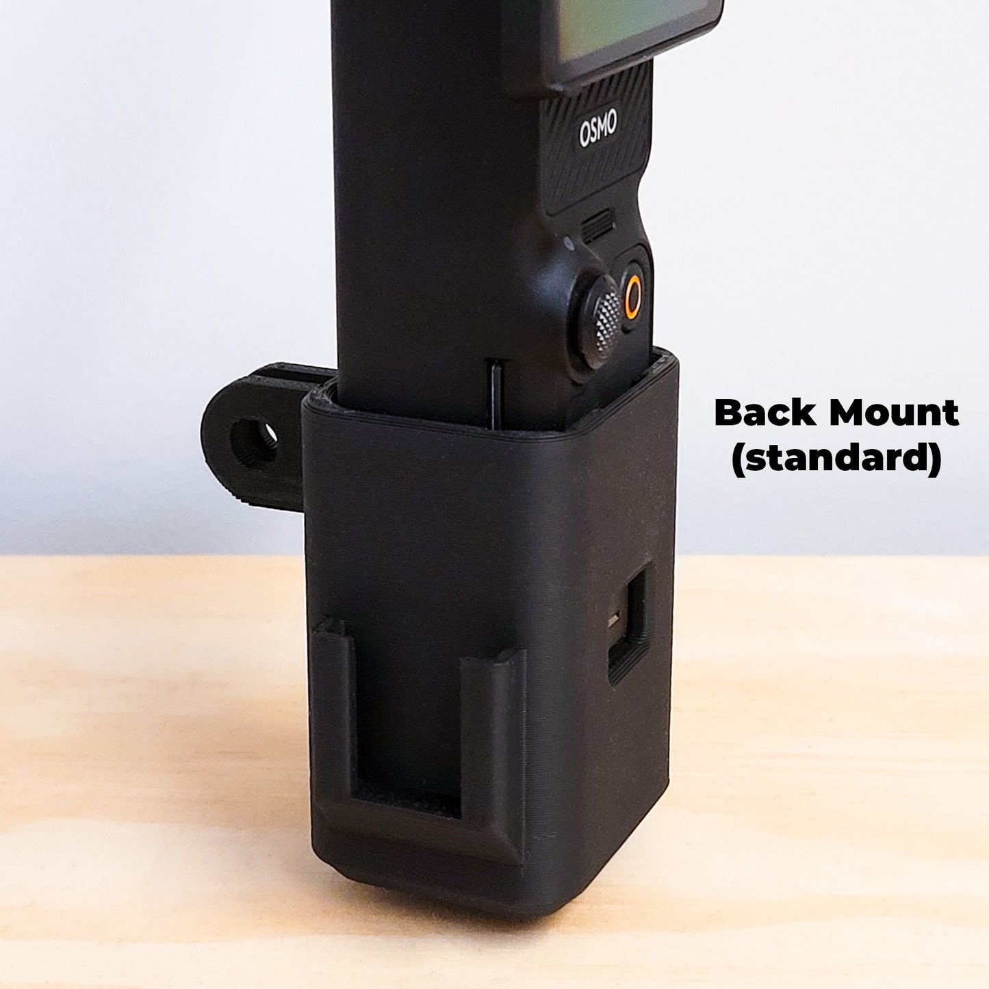 GoPro Mount for DJI OSMO Pocket 3 with Dual Cold Shoe