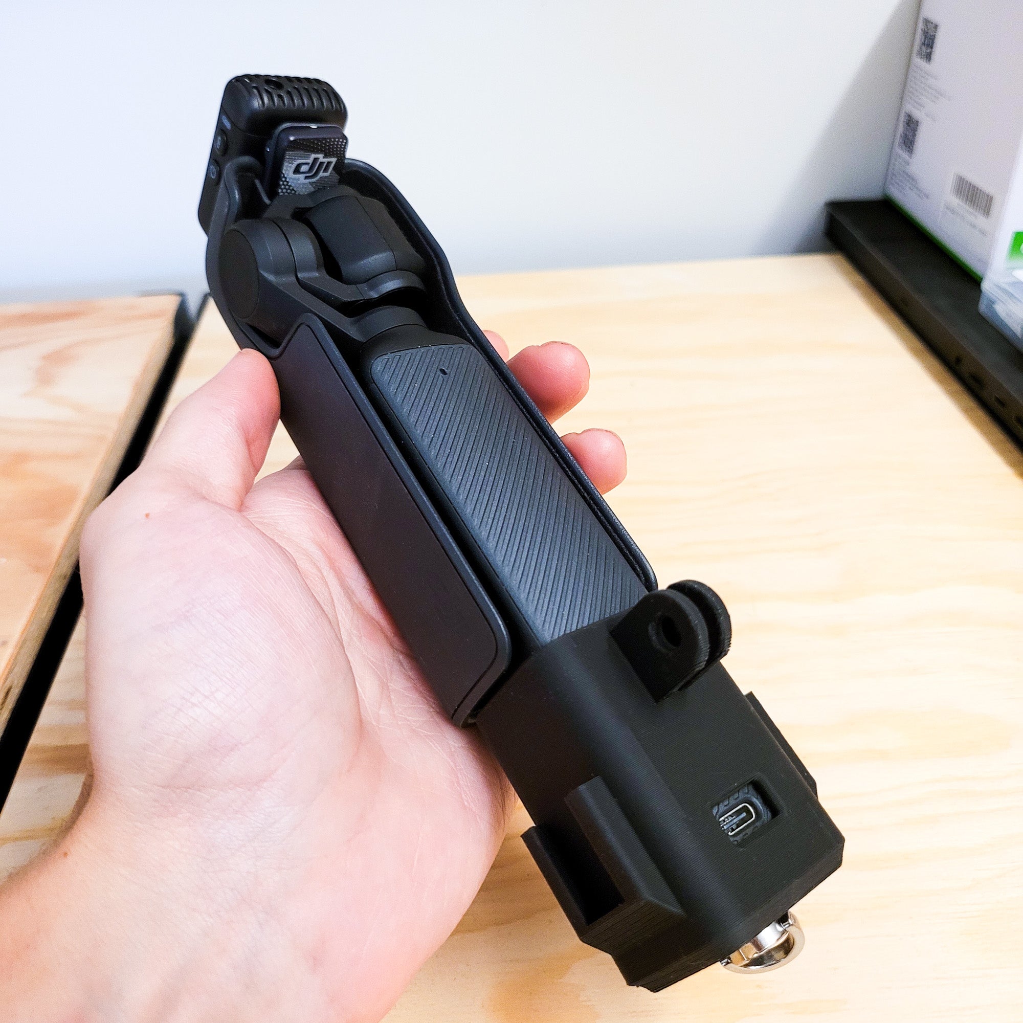 GoPro-Halterung für DJI OSMO Pocket 3 mit Dual-Cold-Shoe