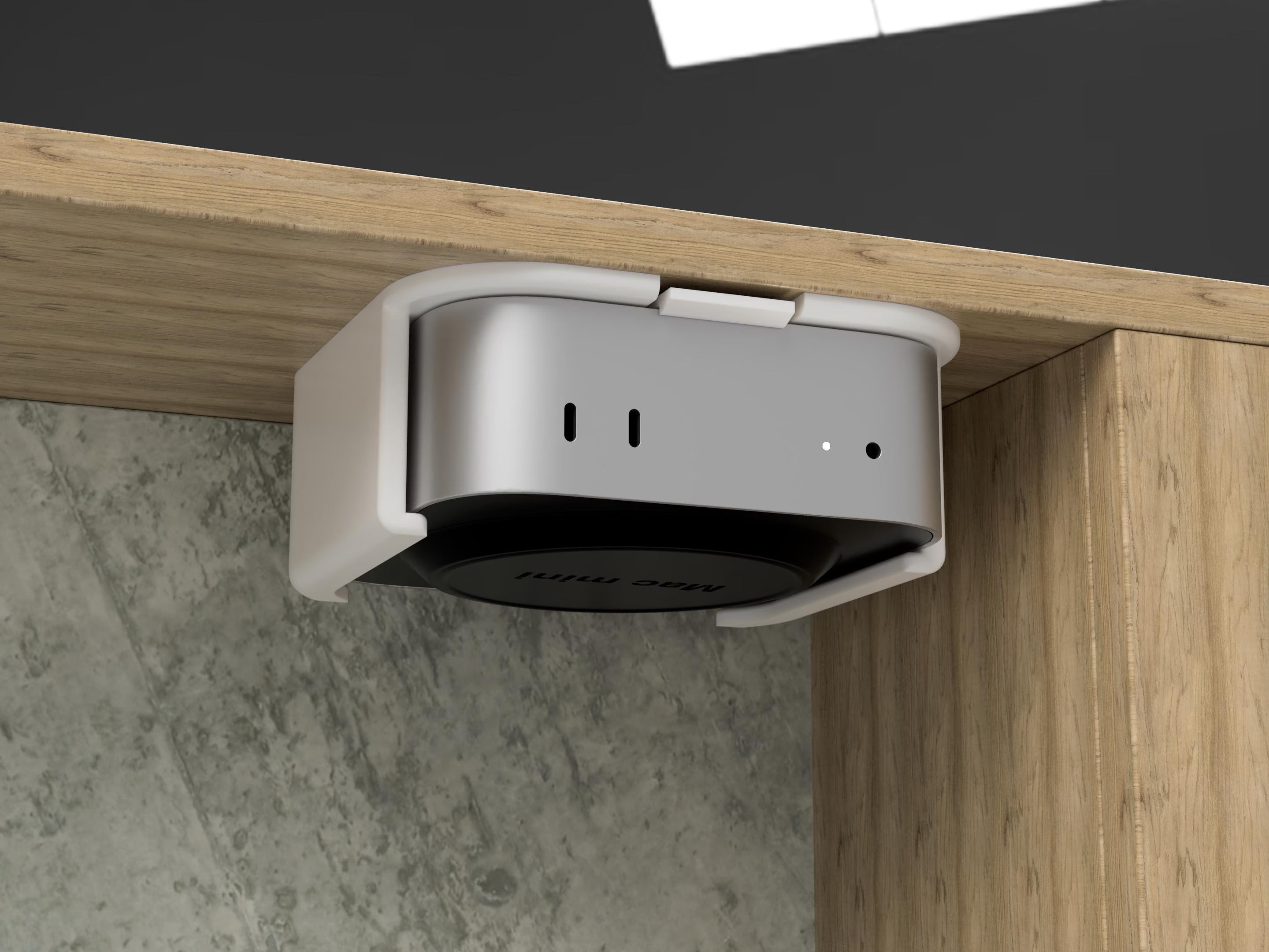 NEW Mac Mini M4 Under Desk Mount (Wall and VESA stand)
