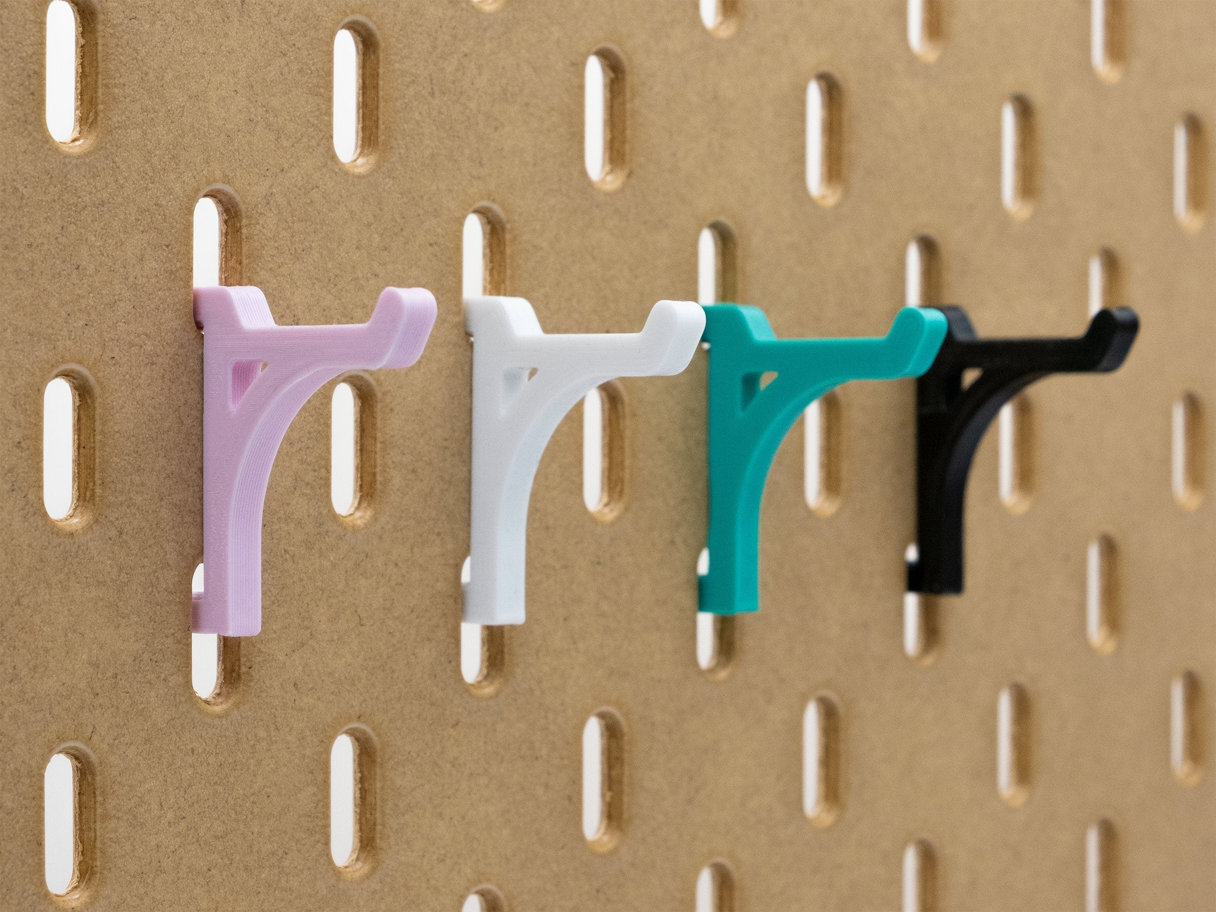 Gancho pequeño para SKADIS | Accesorio para Pegboard IKEA