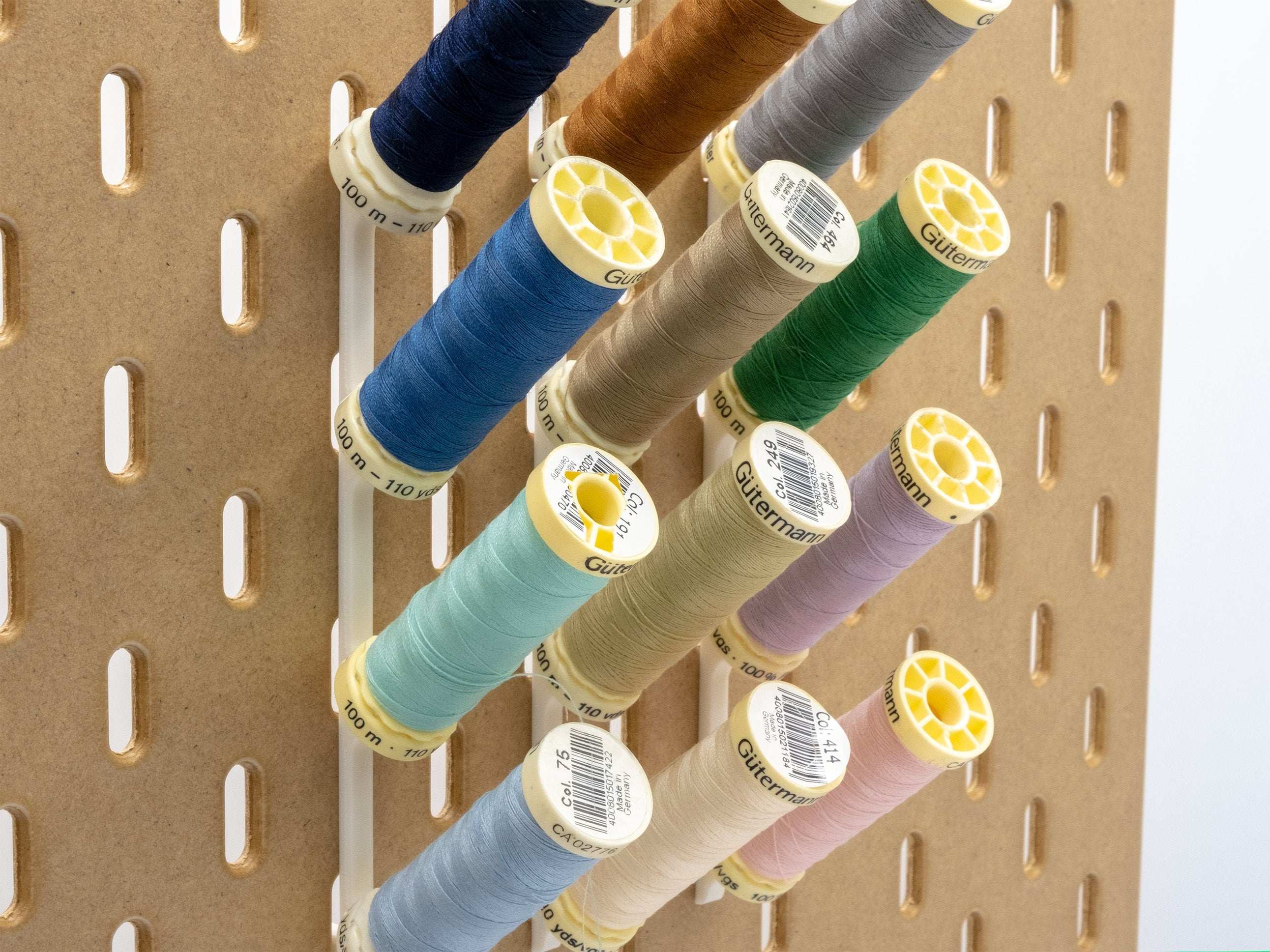 Cotton Reel Holder for IKEA SKADIS