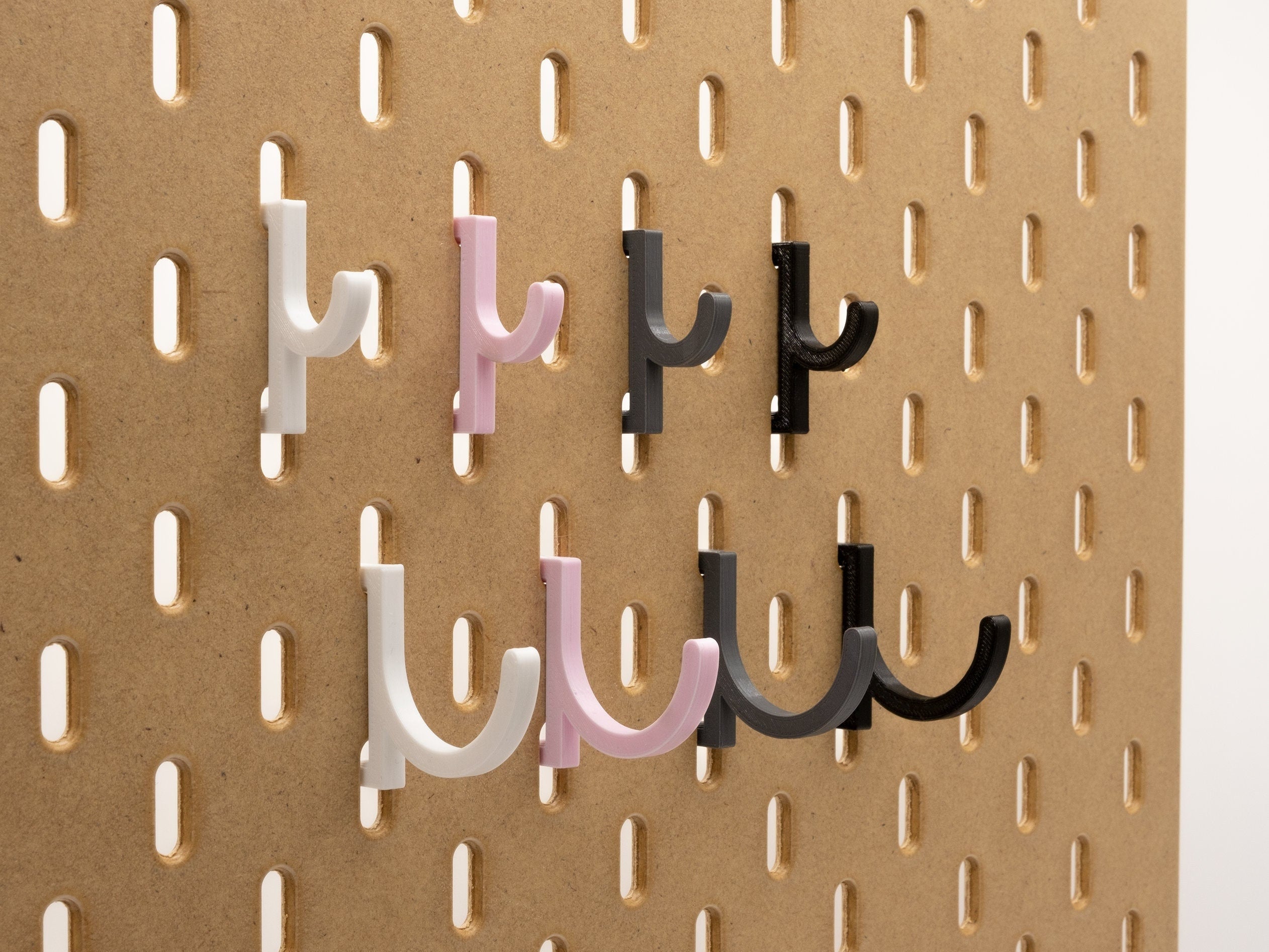 Gancho en U para SKADIS | Accesorio para Pegboard IKEA