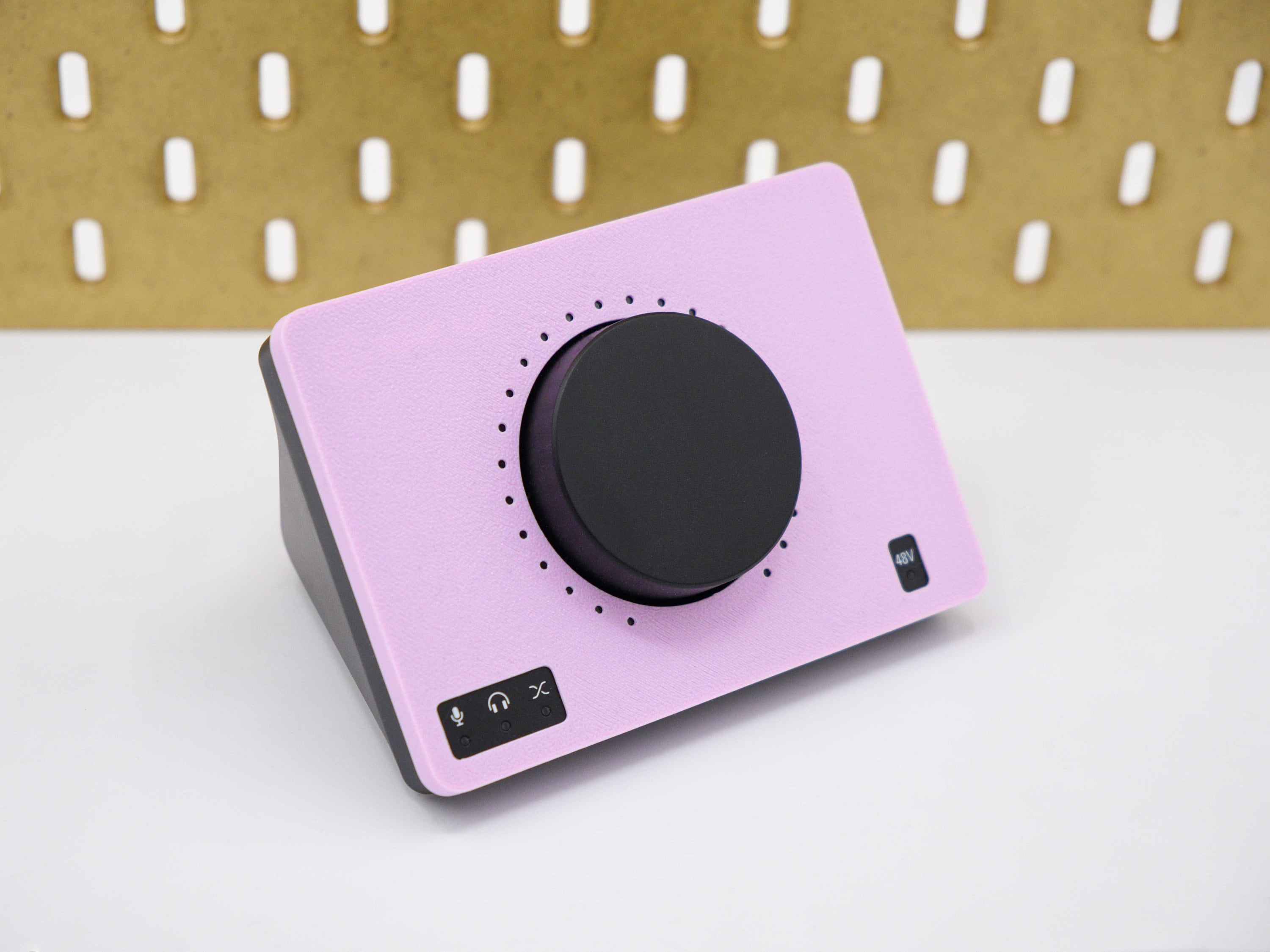 Cubierta de Wave XLR | Cambia el color a blanco, rosa o incluso gris o negro, y elimina el logotipo de la placa frontal Elgato