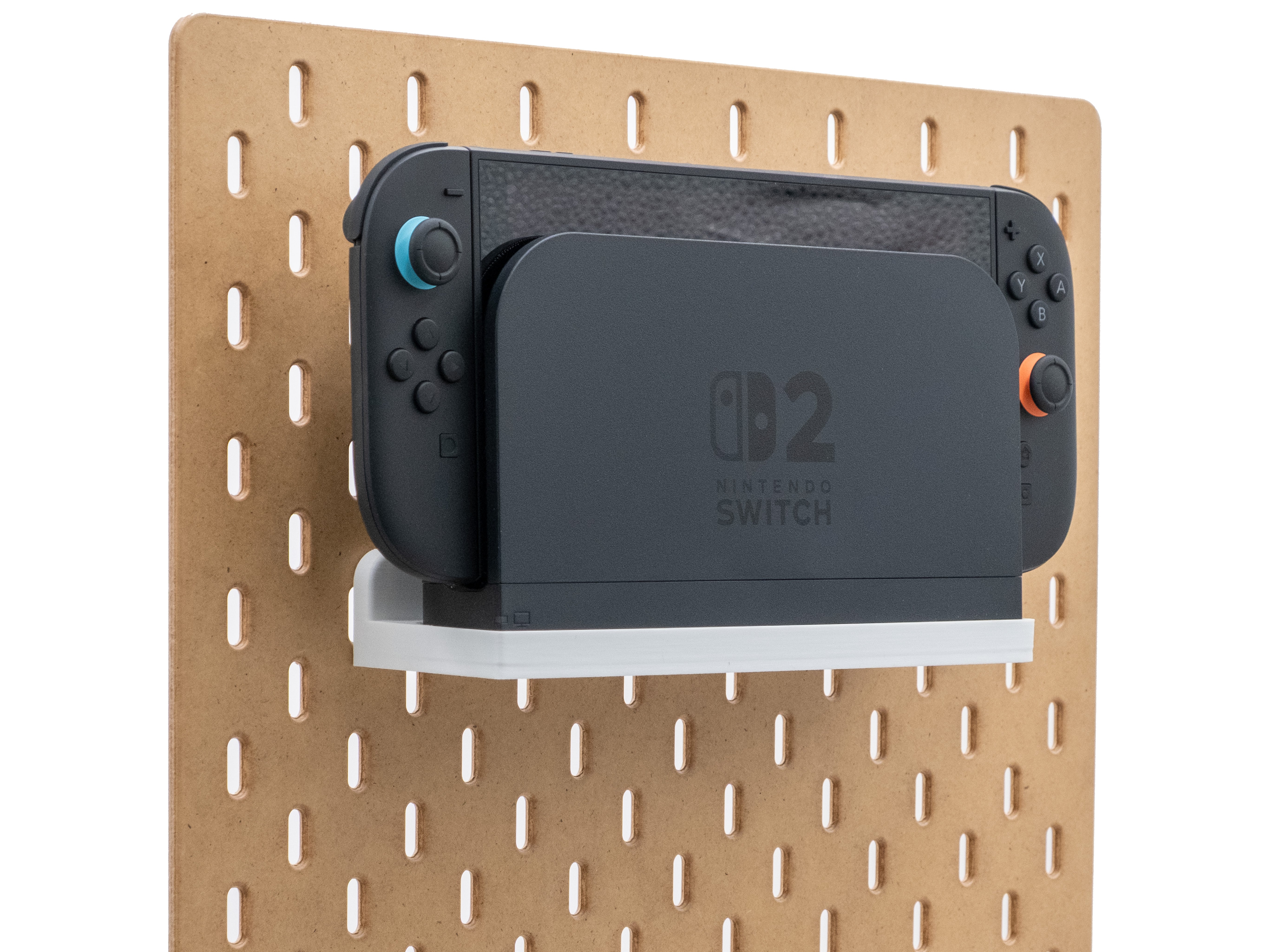 Nintendo Switch 2 Dock Holder for IKEA SKADIS