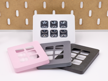 Cubierta de Stream Deck Mini | Cambia el color a blanco, rosa o incluso gris o negro, y elimina el logotipo de la placa frontal