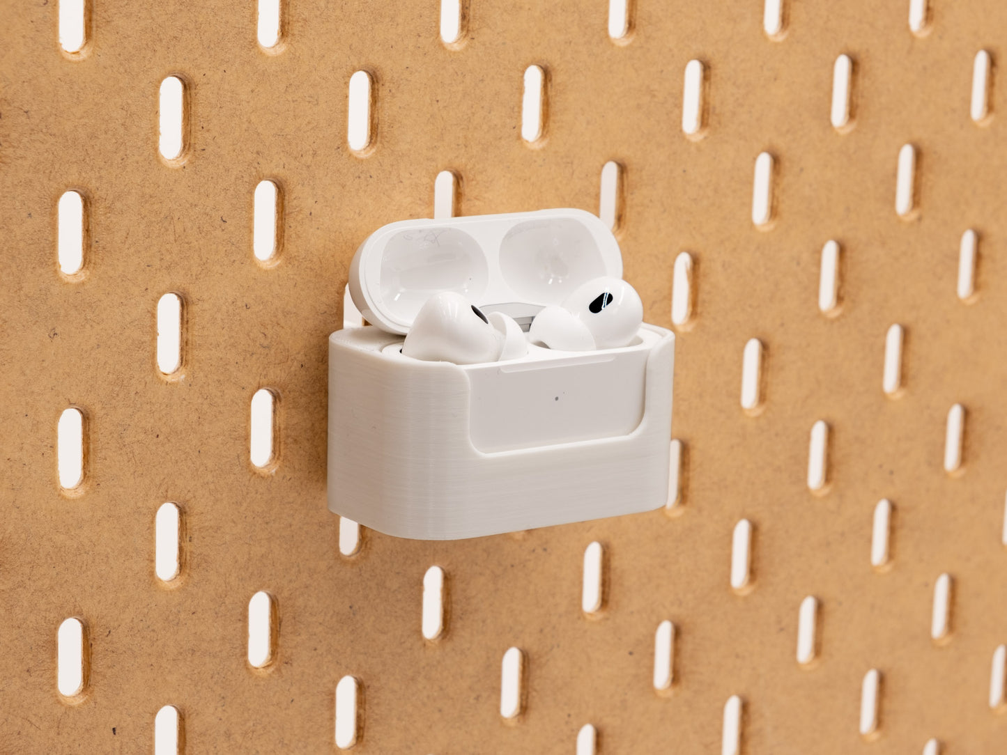 Soporte IKEA SKADIS para AirPods Pro de Apple con carga inalámbrica o espacio para cable