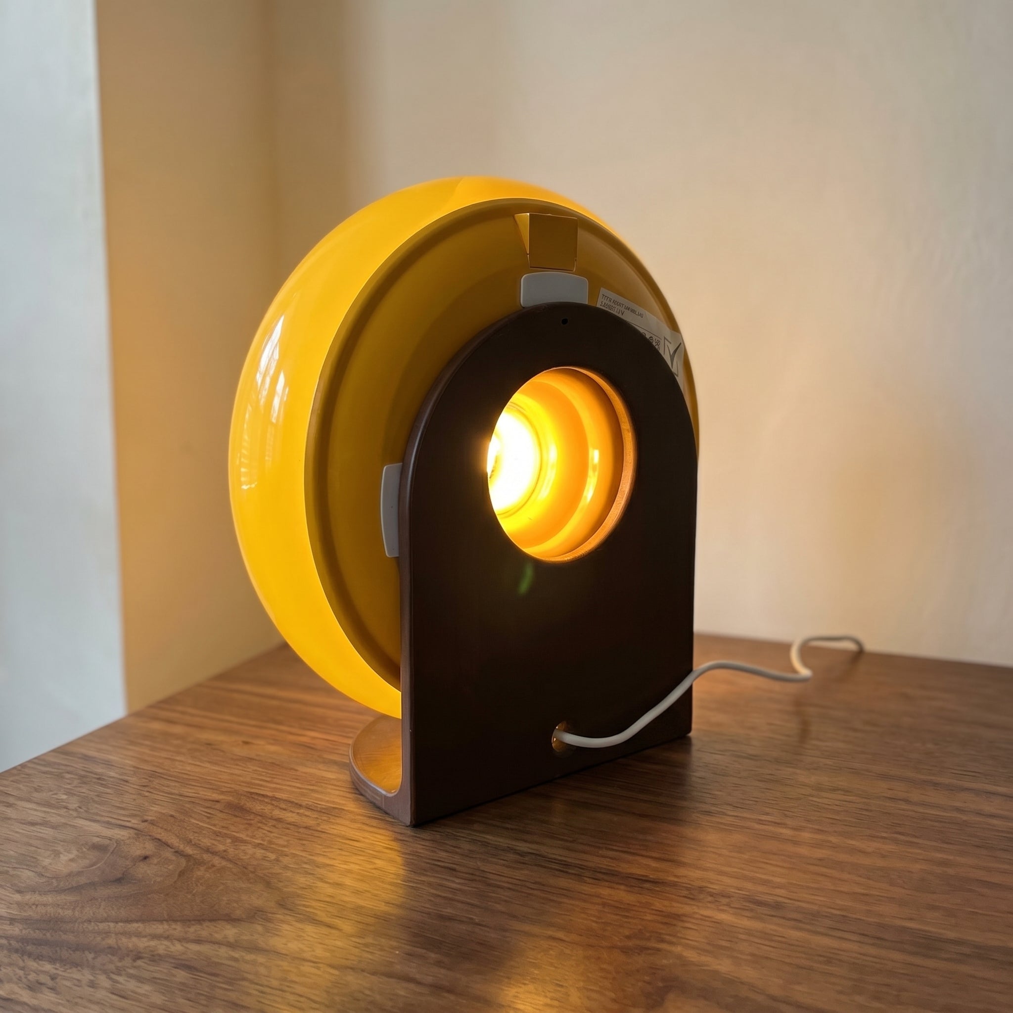 IKEA VARMBLIXT Lamp Stand, Modern Table Display Base, Donut Lamp Holder, Scandinavian Home Decor Accent