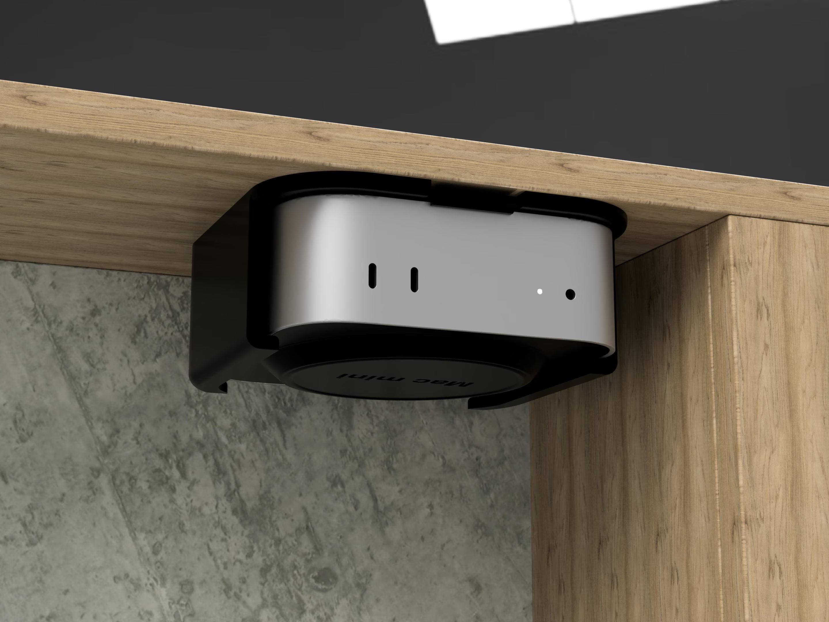NEW Mac Mini M4 Under Desk Mount (Wall and VESA stand)