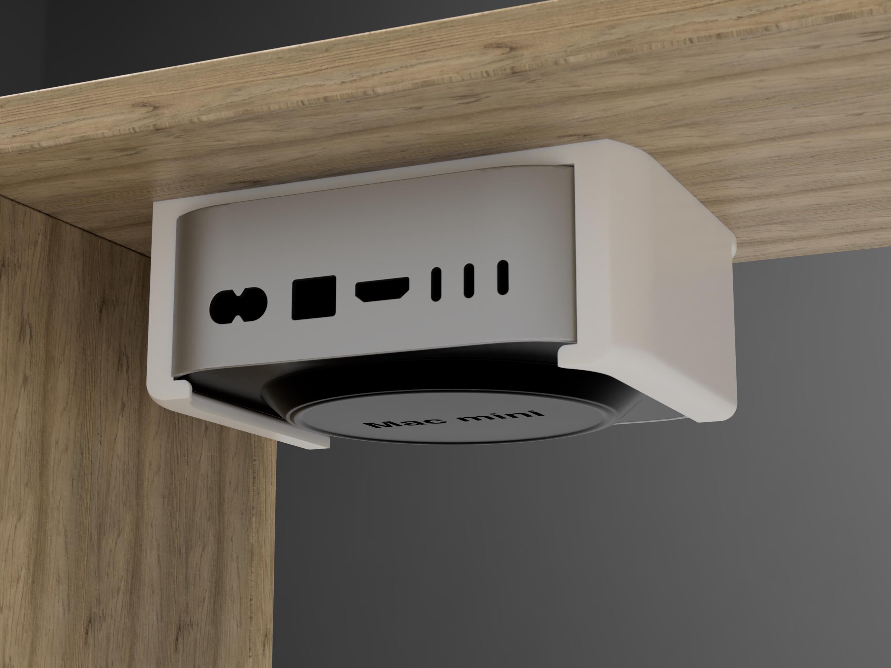 NEW Mac Mini M4 Under Desk Mount (Wall and VESA stand)